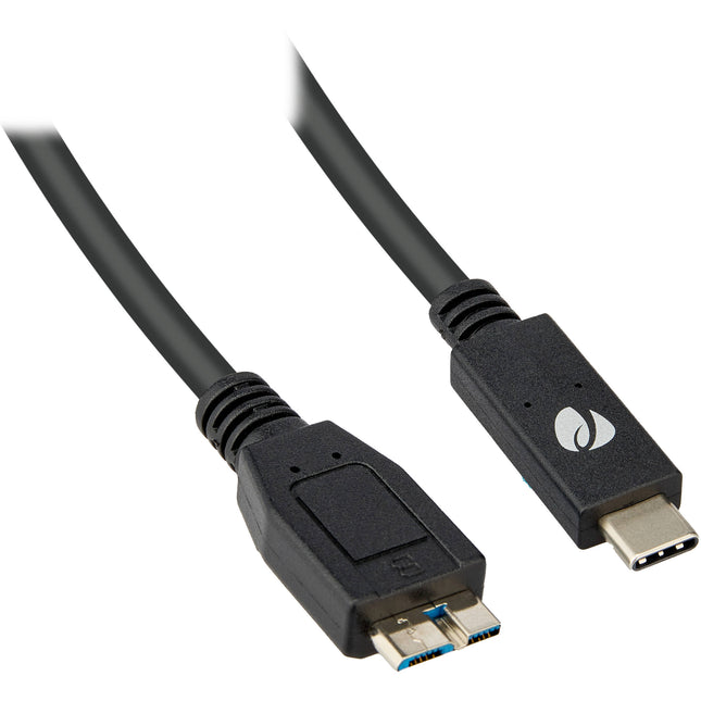 Pearstone Cable USB-C 3.2 Gen 2 a Micro-B 3.3 pies 10 Gb/s 3A