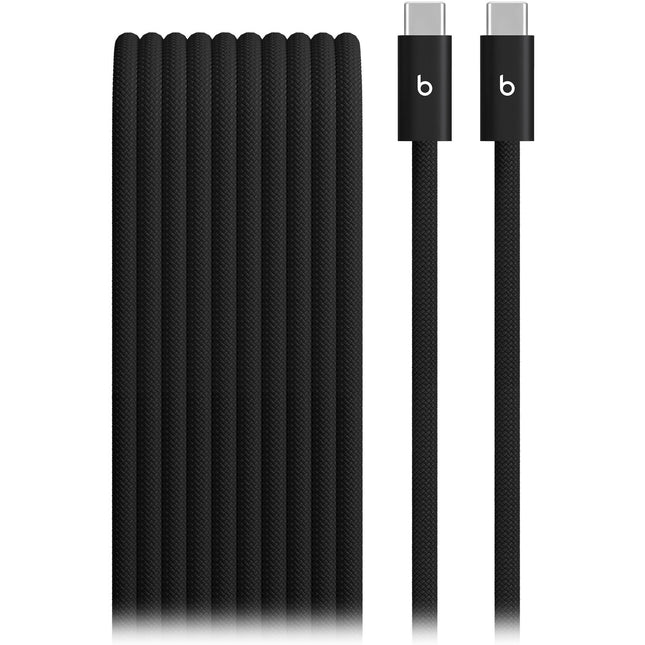 Beats by Dr Dre Cable USB-C Trenzado 240W 10 Pies Bolt Black