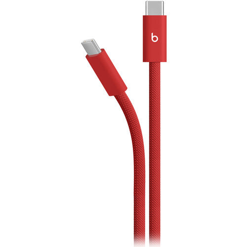 Beats by Dr Dre Cable USB-C Trenzado 240W 10 Pies Rapid Red