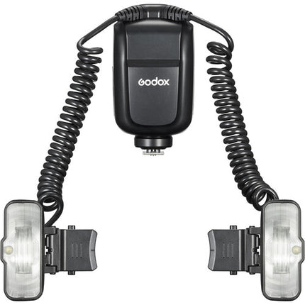 Godox MF-T76S Flash Macro Twin para Sony 76Ws Cabezas Dobles 0-150°