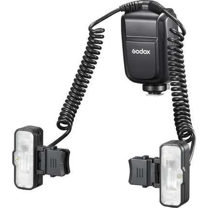 Godox MF-T76S Flash Macro Twin para Sony 76Ws Cabezas Dobles 0-150°
