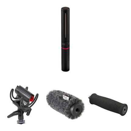 Rycote HC-15 Micrófono Supercardioide Corto para Grabación con Antiviento y Empuñadura