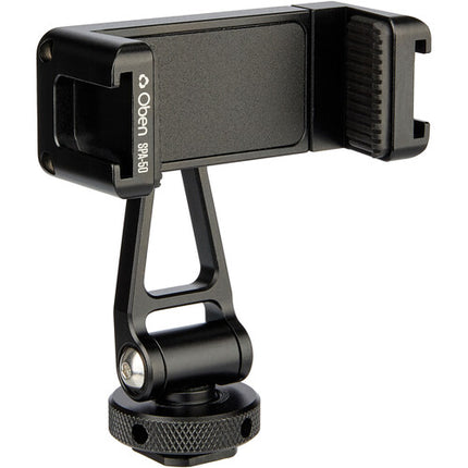 Oben SPA-50 Adaptador para Smartphone con Montura de Zapata Fría y Doble Inclinación 190°