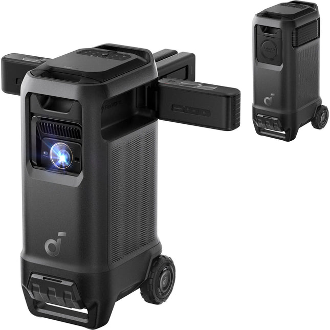 NEBULA BY ANKER X1 Pro Proyector Láser 3500 Lúmenes UHD 4K Corta Distancia con Micrófonos Inalámbricos