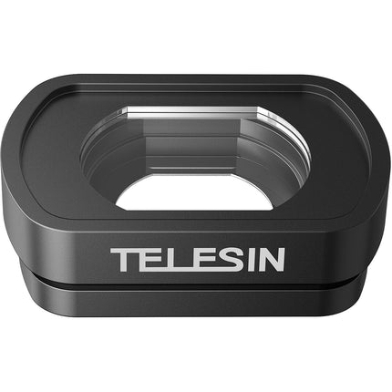 TELESIN Lente Gran Angular 0.72x para DJI Osmo Pocket 3 y 4 con Paño de Limpieza