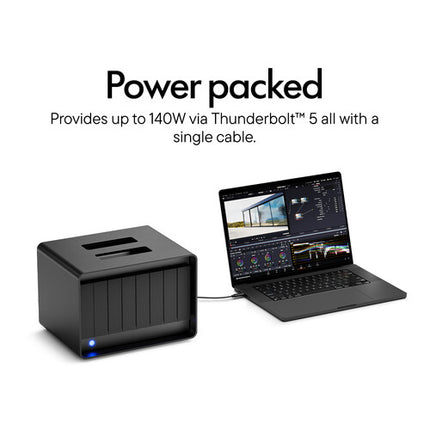 LaCie 8big Pro 256TB RAID 8 Bahías Almacenamiento Thunderbolt 5 2800MB/s