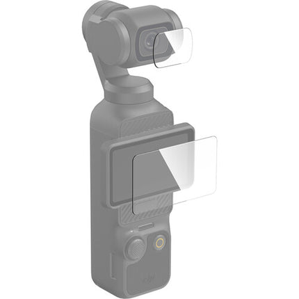 TELESIN Protector de pantalla antirreflejo 9H para DJI Osmo Pocket 3 2.5D Edges Set