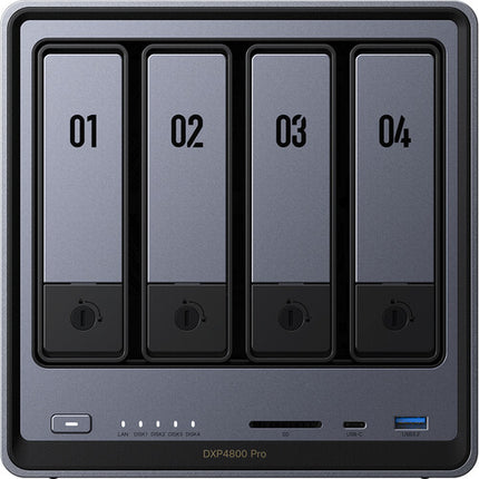 UGREEN DXP4800 Pro NAS 4 Bahías SATA M.2 SSD Intel Core i3 8GB RAM