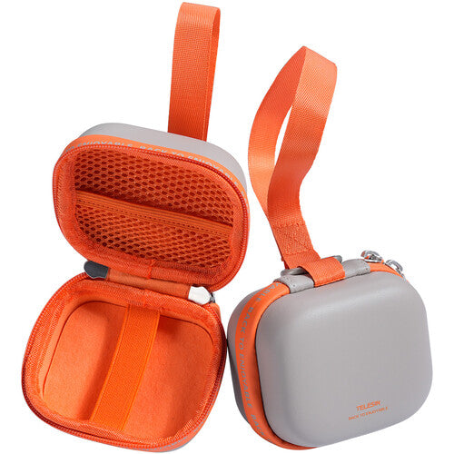 TELESIN DisAdv Estuche Duro Mini para Cámara de Acción Negro Gris Resistente Golpes Agua
