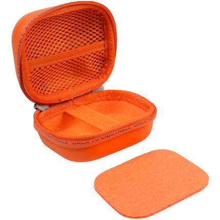 TELESIN DisAdv Mini Estuche para Cámara de Acción Resistente al Agua y Golpes Naranja