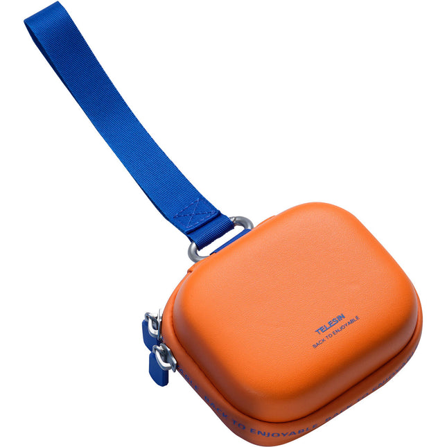 TELESIN DisAdv Mini Estuche para Cámara de Acción Resistente al Agua y Golpes Naranja