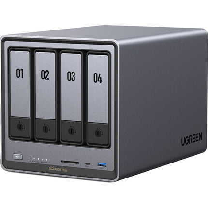 UGREEN 32TB NASync DXP4800 Plus 4-Bahías NAS con 8GB RAM 128GB SSD