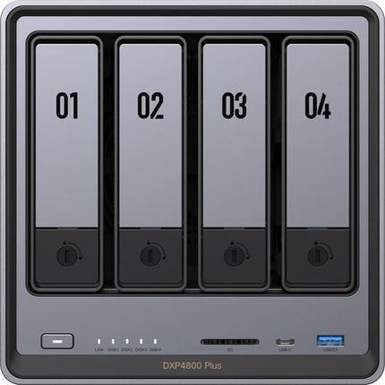 UGREEN 32TB NASync DXP4800 Plus 4-Bahías NAS con 8GB RAM 128GB SSD