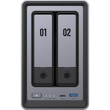 UGREEN NASync DXP2800 NAS 16TB 2 Bahías 8GB RAM SATA III 5640 rpm