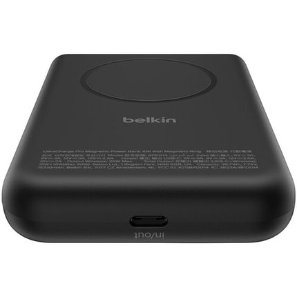 Belkin UltraCharge Pro Power Bank 10000mAh Negro Carga Rápida 30W