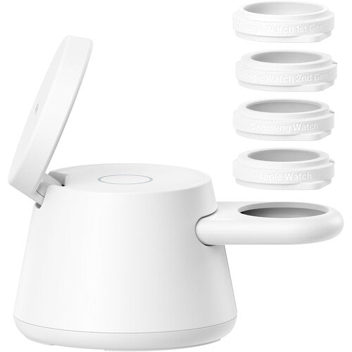 Belkin UltraCharge Modular Base de Carga 3 en 1 Qi2 25W Blanca