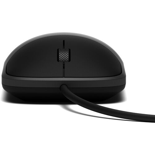 Satechi Slim LX Ratón Alámbrico USB-C Negro Anodizado 3.9 pies Cable