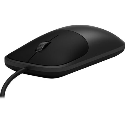 Satechi Slim LX Ratón Alámbrico USB-C Negro Anodizado 3.9 pies Cable