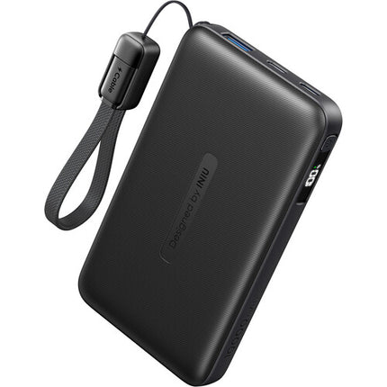 INIU PX11 Power Bank batería 10000mAh carga rápida 22.5W 2 USB-C con cable