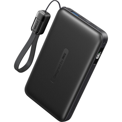 INIU PX11 Power Bank batería 10000mAh carga rápida 22.5W 2 USB-C con cable