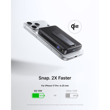 INIU PX51 Power Bank 10000mAh Batería Carga Inalámbrica 15W USB-C