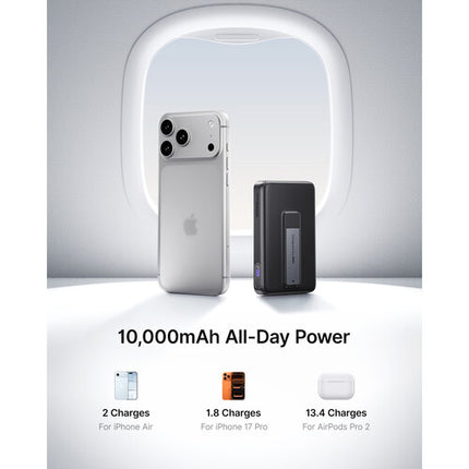 INIU PX51 Power Bank 10000mAh Batería Carga Inalámbrica 15W USB-C