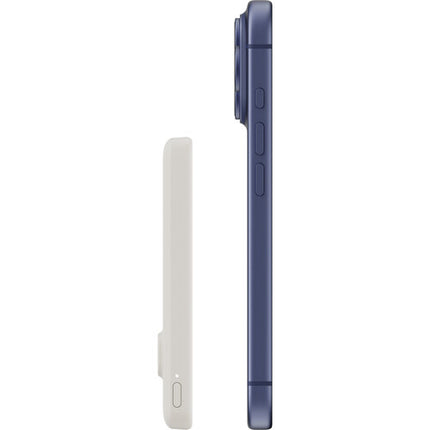 Belkin BoostCharge Slim Power Bank Magnético con Soporte 5000mAh 15W Qi2 y Cable USB-C 2'