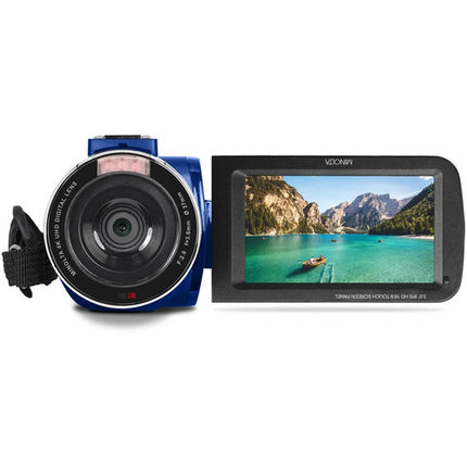 Minolta MN4K35NV Videocámara UHD 4K Visión Nocturna 13MP 18x Zoom Digital