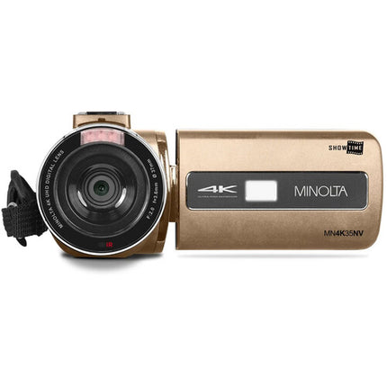 Minolta MN4K35NV Grabadora Video 4K UHD 13MP Sensor 18x Zoom Digital