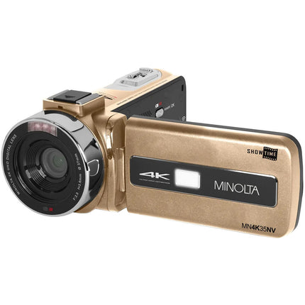 Minolta MN4K35NV Grabadora Video 4K UHD 13MP Sensor 18x Zoom Digital