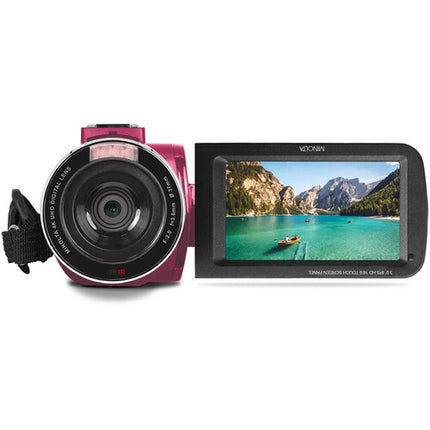 Minolta MN4K35NV Cámara de Video UHD 4K Visión Nocturna IR 13MP 18x Zoom