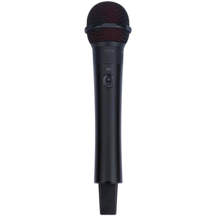 Xvive Audio M5D Sistema Inalámbrico de Micrófono de Mano 5.8 GHz 100' Alcance 24-Bit 48 kHz