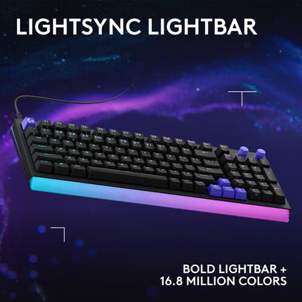 Logitech G512 X 98 Teclado Mecánico Dual Swap Linear Switches RGB Wired USB-C