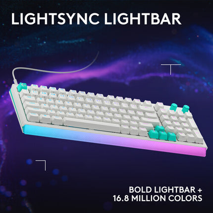 Logitech G512 X 98 Teclado Mecánico Lineal USB-C con Retroiluminación RGB