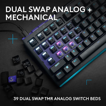 Logitech G512 X 75 Teclado Mecánico Dual Swap Linear USB-C RGB
