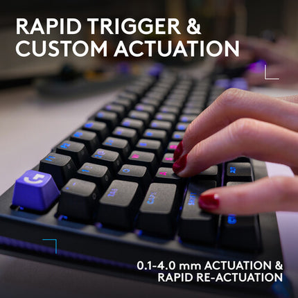 Logitech G512 X 75 Teclado Mecánico Dual Swap Linear USB-C RGB