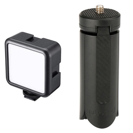 Ulanzi VL-49 Luz LED Mini Recargable 2000mAh con Trípode Kit