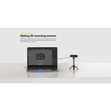 3DMakerPro Moose Lite Escáner 3D Velocidad 10 fps Precisión 0.05mm