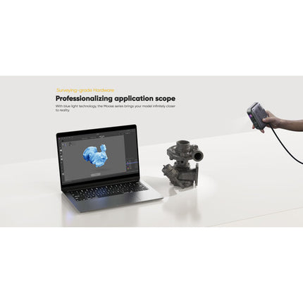3DMakerPro Moose Lite Premium Escáner 3D Precisión 0.05mm Velocidad 10fps