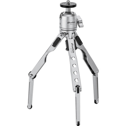 Leofoto MT-03 Mini trípode de mesa con cabeza de bola capacidad 2 kg altura 2.5 cm 13.5 cm