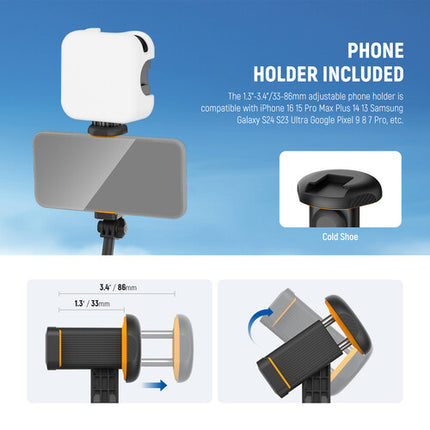 Neewer PA988 Palo Selfie con Trípode 71 Pulgadas Control Remoto Bluetooth