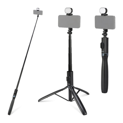 Neewer 2-en-1 Palo Selfie y Trípode 61 Pulgadas con Luz LED