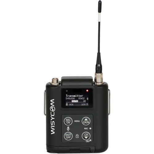 WISYCOM MTP60 Transmisor Inalámbrico de Cuerpo Multibanda 470-960 MHz Bluetooth
