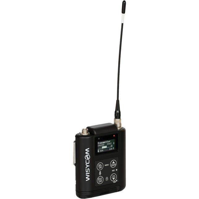 WISYCOM MTP60 Transmisor Inalámbrico de Cuerpo Multibanda 470-960 MHz Bluetooth