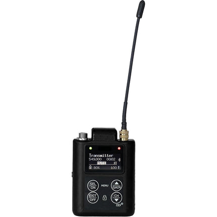 WISYCOM MTP61 Transmisor Inalámbrico Corporal Banda 470-960 MHz 64GB MicroSD