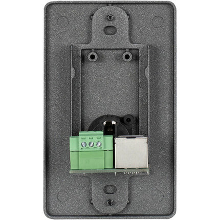 Obsidian WP1DO NETRON Placa de Pared DMX 5 Pines XLR 1-Gang