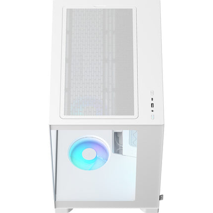 Fractal Design Pop 2 Vision RGB Caja Mid-Tower Blanca con 4 Ventiladores 120mm RGB y Panel de Ventana 270°