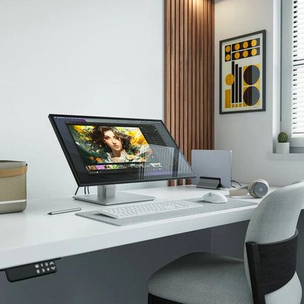 ALOGIC Clarity Fold 27" Monitor Multi Táctil 4K HDR Webcam 350 nits 8MP