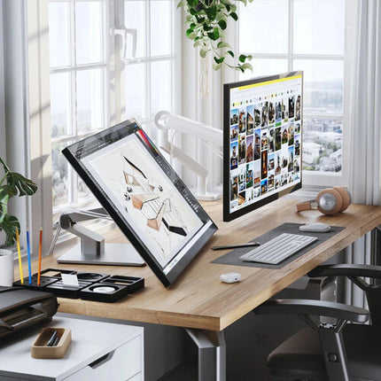 ALOGIC Clarity Fold 27" Monitor Multi Táctil 4K HDR Webcam 350 nits 8MP