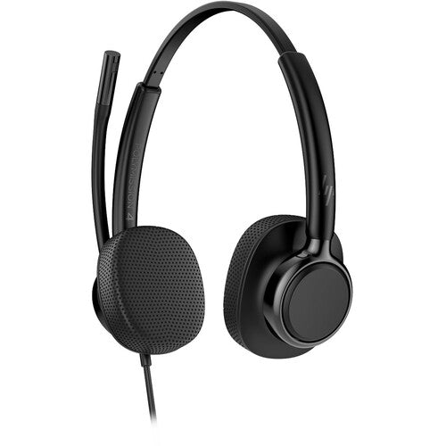 HP POLY Mission 425 Auriculares USB con micrófono 32mm y control en línea